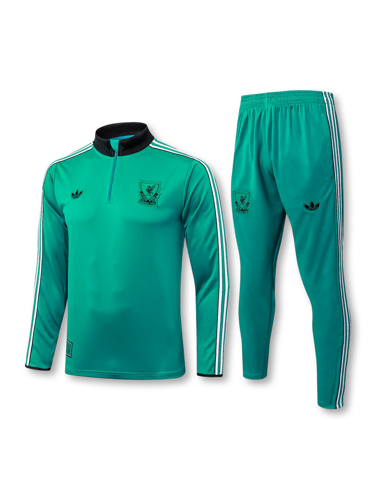 リバプール ハーフジップ トレーニングウェア セットアップ リヴァプールFC ハーフジップ トレーニングセット-KICKO – Kicko