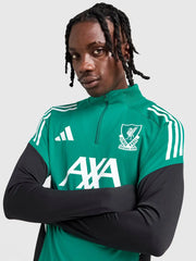 リヴァプール グリーン ハーフジップ トレーニングセット