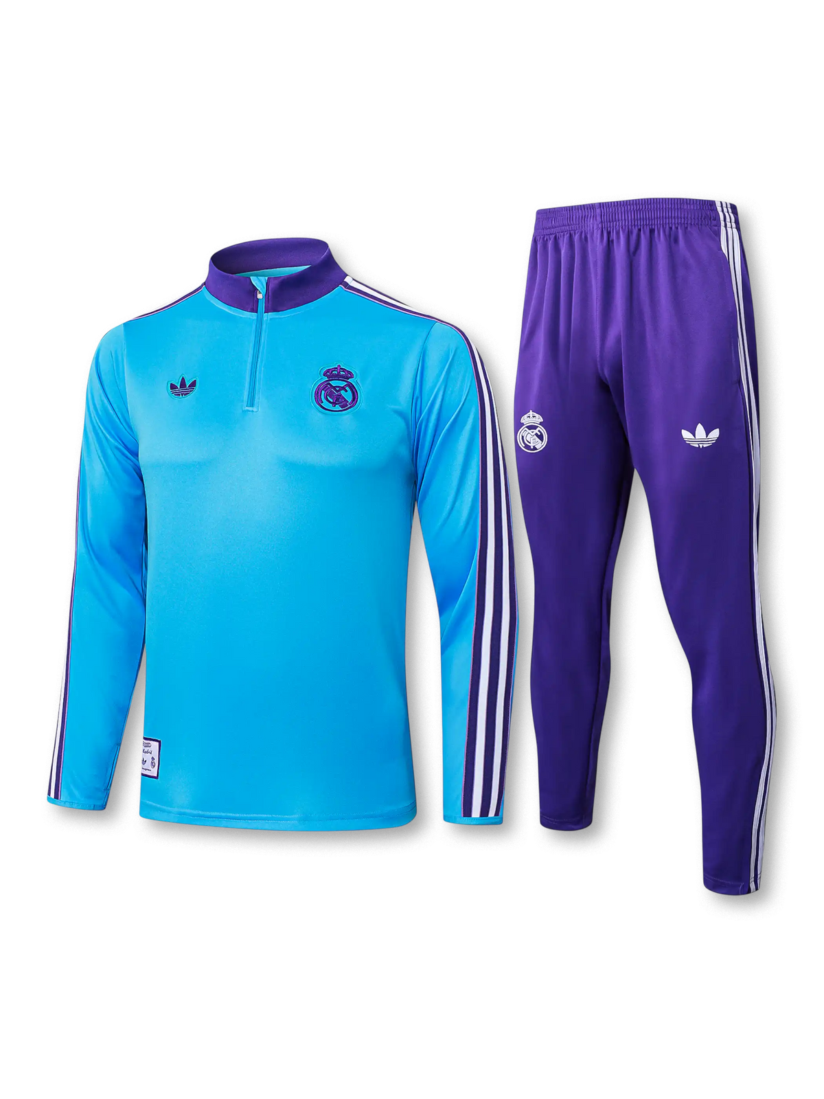 レアル・マドリード ハーフジップ トレーニングセット