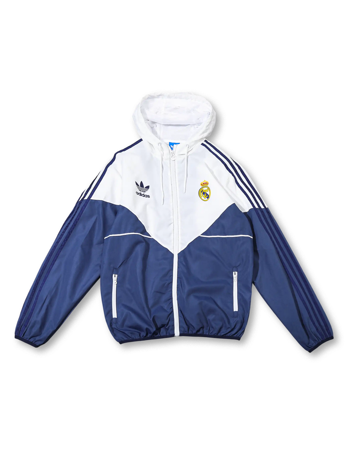 adidas レアル・マドリードFC 00s 刺繍ロゴ ウインドブレーカー 上下