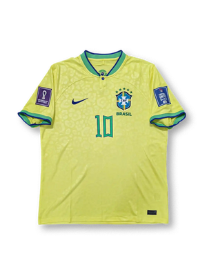 に*た様 【12月SALE】ブラジル代表サッカー シャツ 10番　ネイマール 2022年 ブラジル代表 ホーム ネイマール Jr 10番-KICKO – KICKO JAPAN
