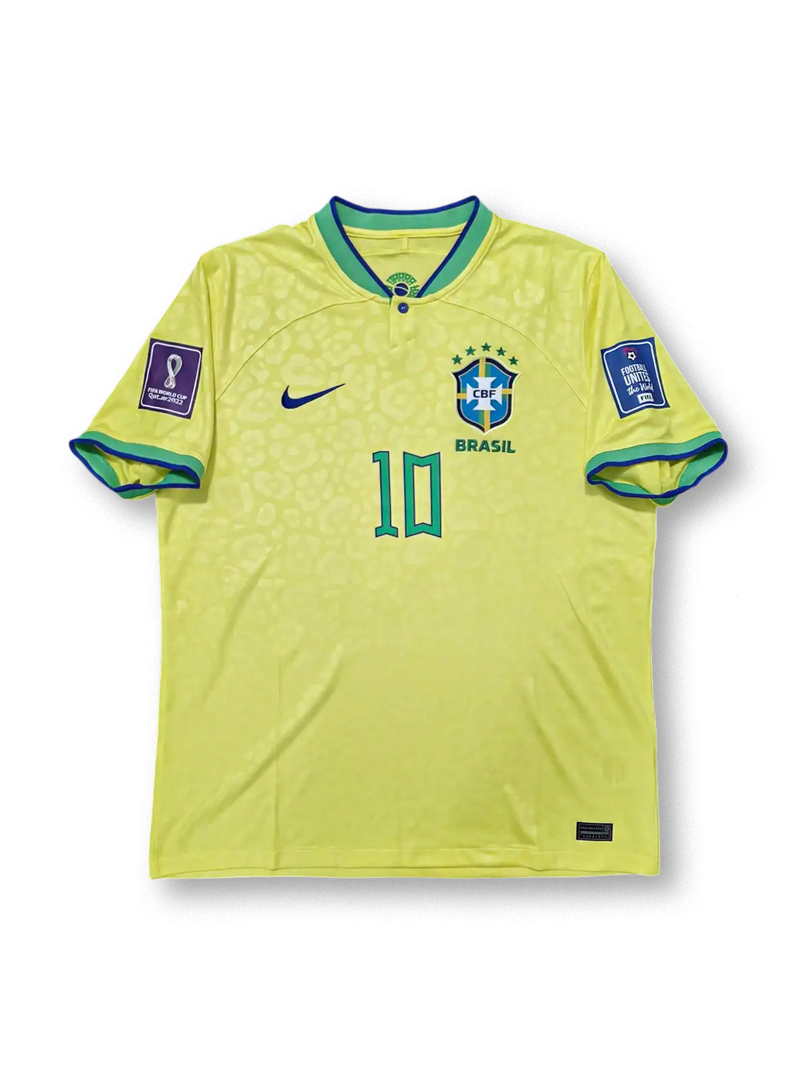 UMBRO ブラジル国旗カラー ピステジャケット Lサイズ　ジーコサイン入り UMBRO ブラジル国旗カラー ピステジャケット Lサイズ ジーコサイン入り