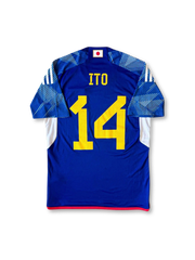 2022 Japan away jersey Ito 14, vintage football shirt