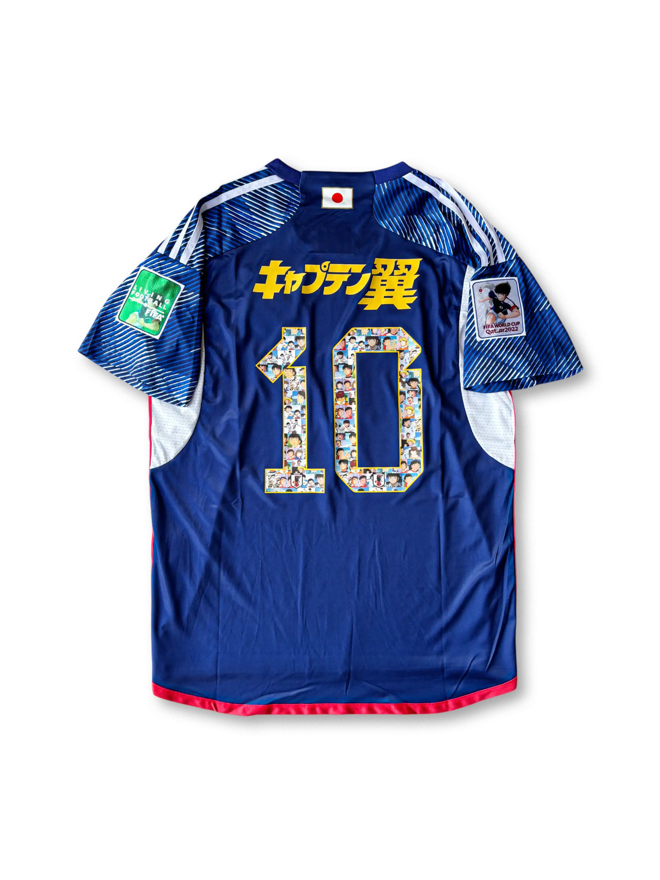 2022年 日本代表 キャプテン翼コラボ ユニフォーム 大空翼 10番 フロント