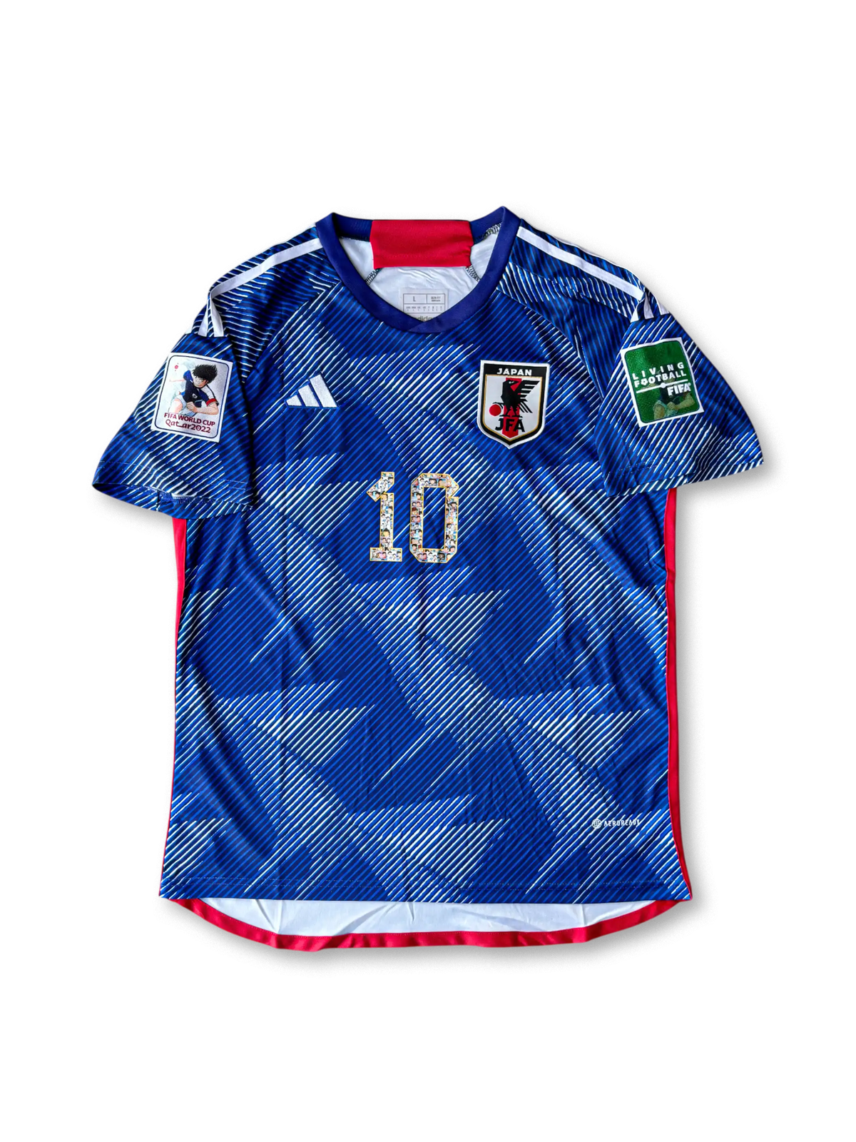 2022年 日本代表 キャプテン翼コラボ ユニフォーム 大空翼 10番 フロント