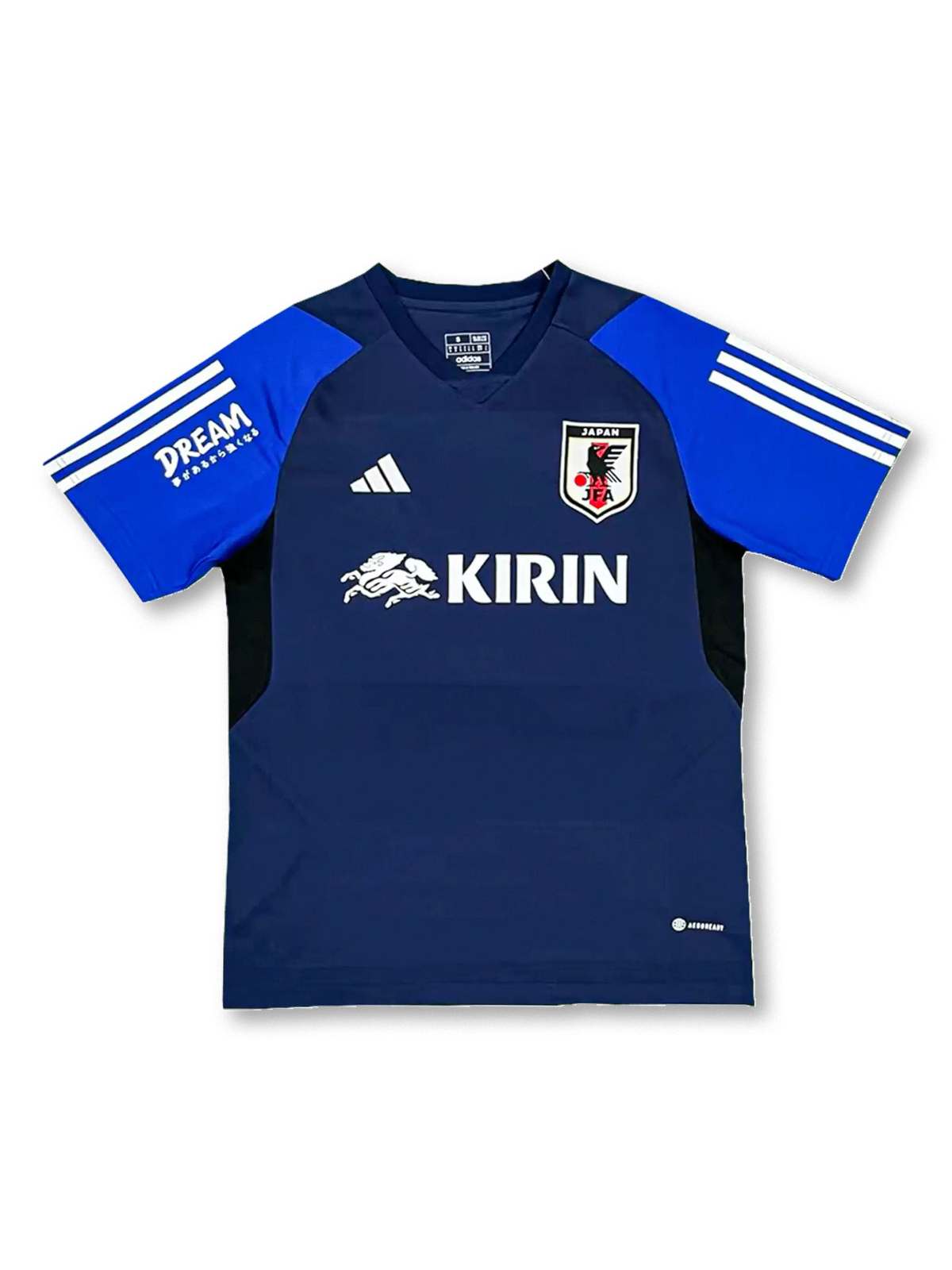 2023/24年日本代表プレマッチファン仕様シャツ 前面
