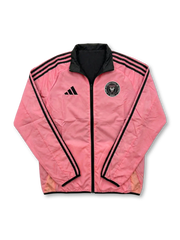 インテル・マイアミCF 黒面リバーシブルウィンドブレーカー 正面