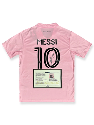 2023/2024シーズンインテル・マイアミ ホーム メッシ サイン入り 10番