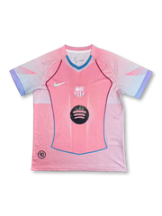 2024-25年 FCバルセロナ スペシャルエディション ピンクキット 正面デザイン