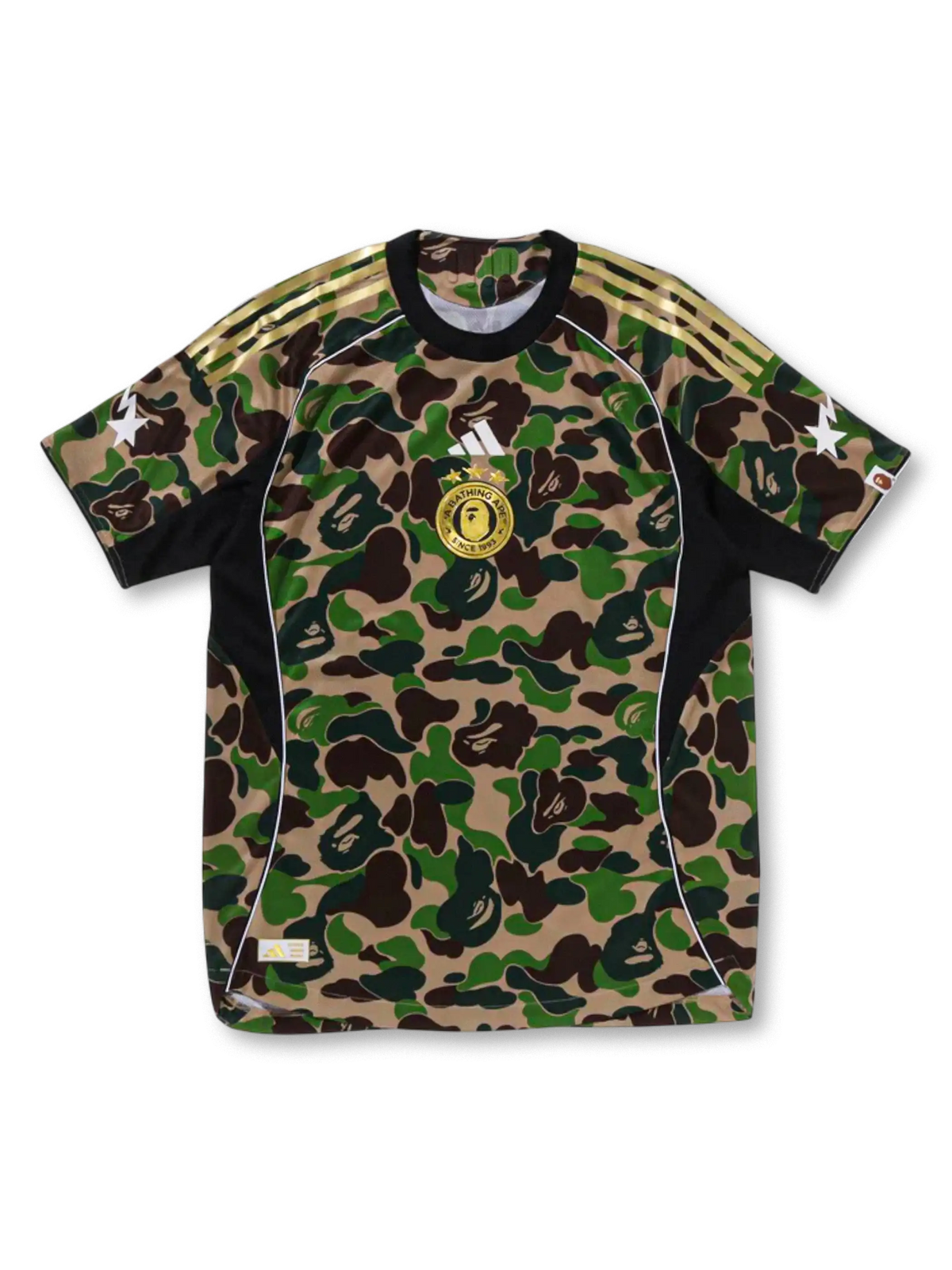 BAPE × adidas カモフラージュ ジャージ