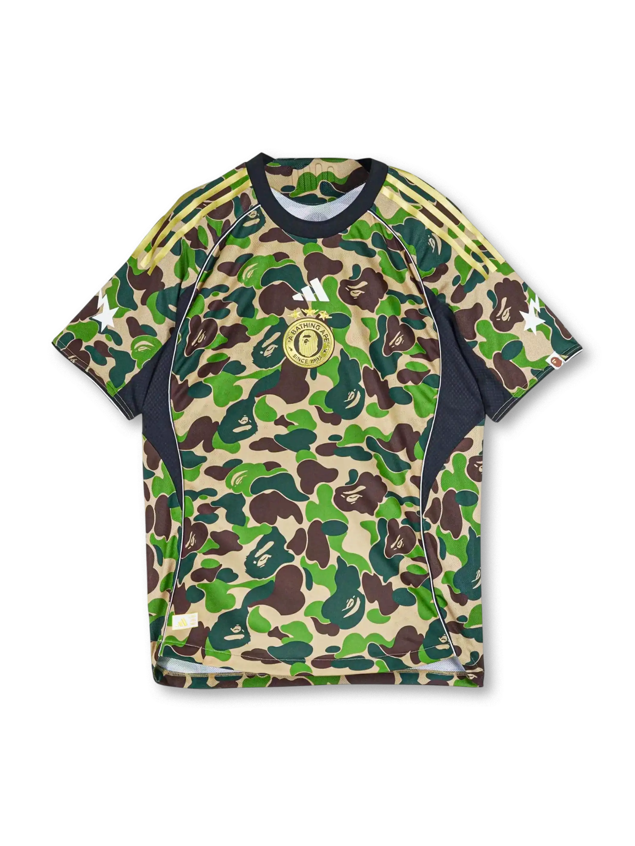 BAPE × adidas カモフラージュ ジャージ