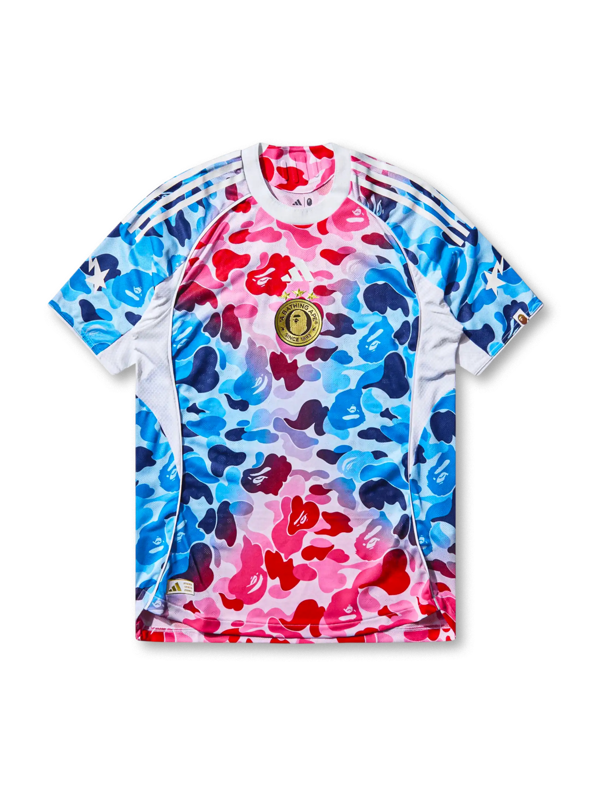 BAPE × adidas カラーカモ ジャージ