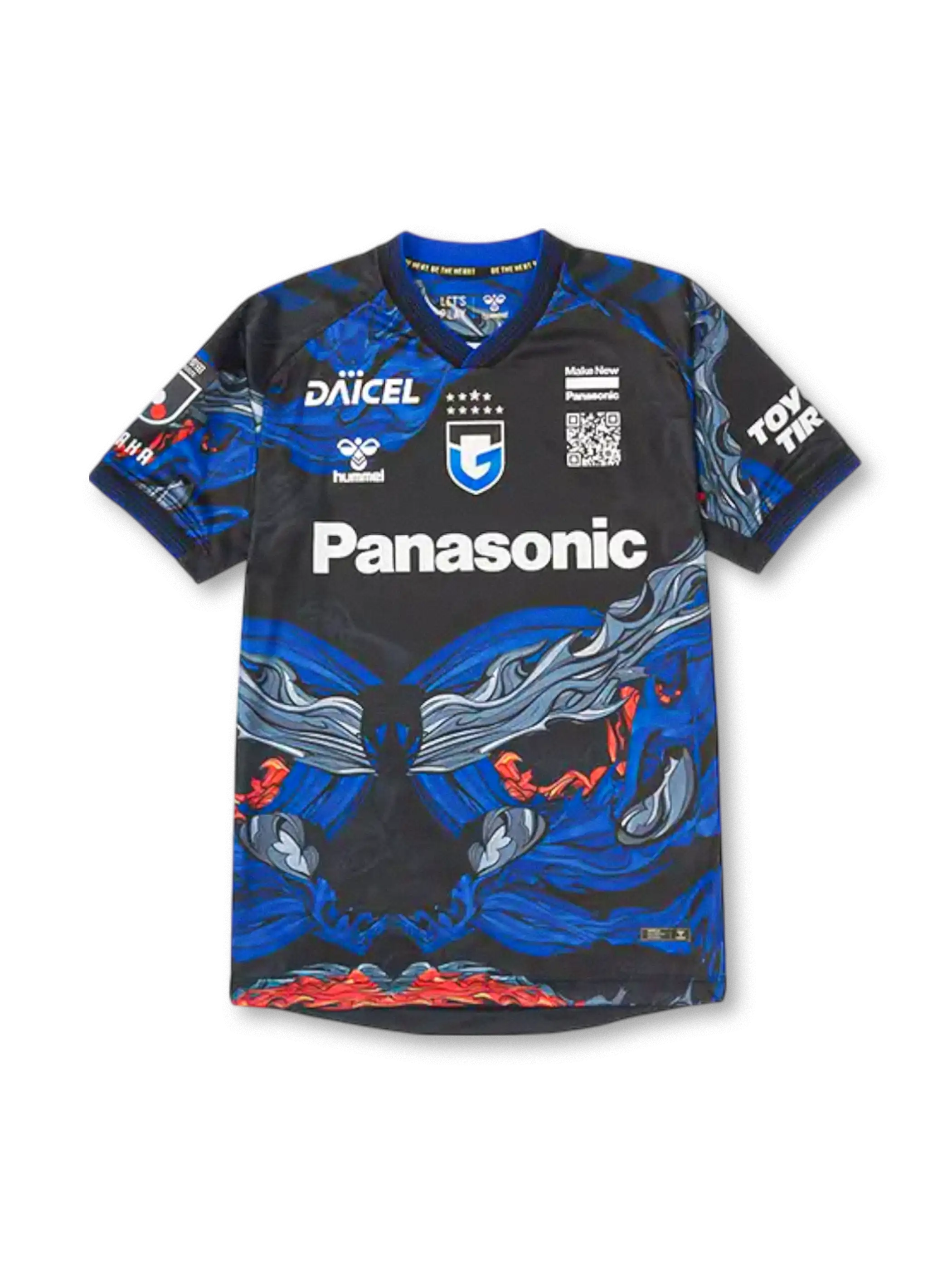 2024年 ガンバ大阪 ホーム jersey EXPO顔絵モデル, vintage football shirt