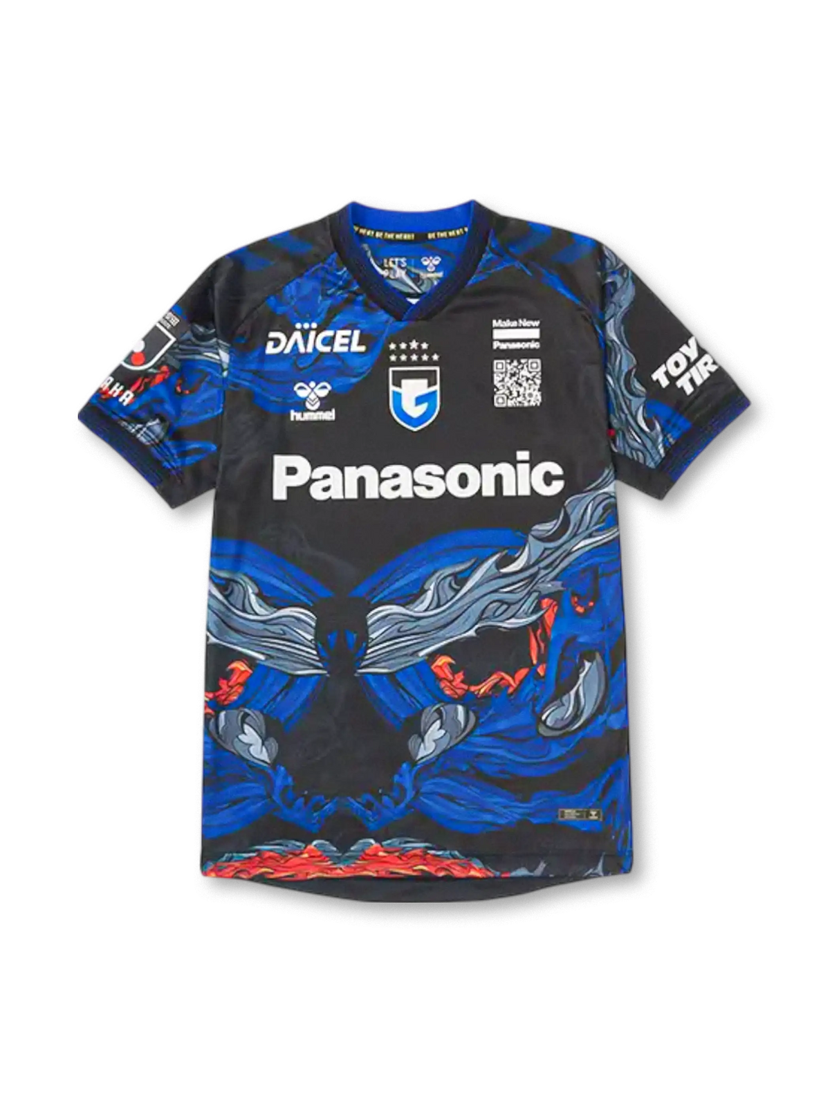 2024年 ガンバ大阪 ホーム jersey EXPO顔絵モデル, vintage football shirt