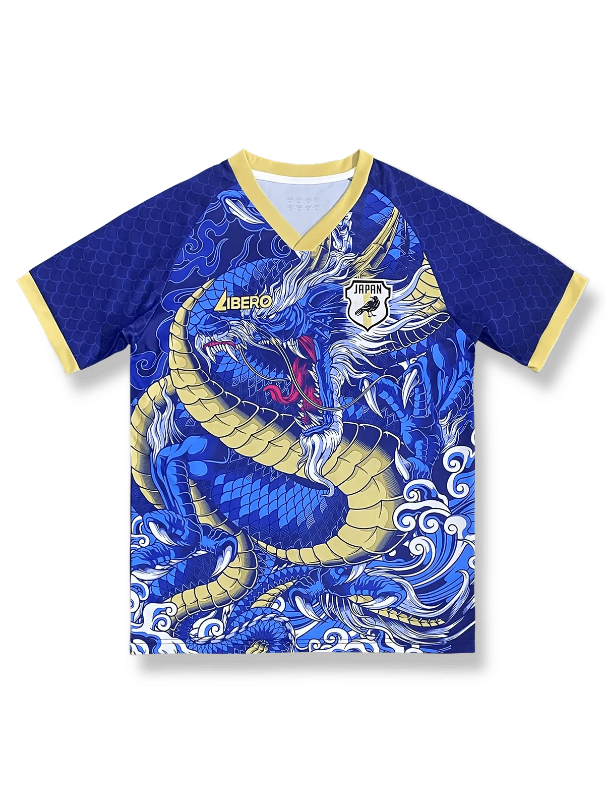 2024特別版日本代表チームアニメドラゴンプリントユニフォーム全貌