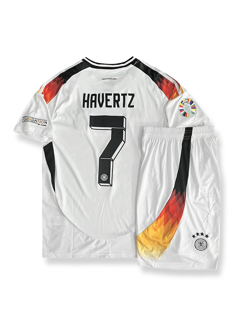 2024 欧州選手権 ドイツ ホーム ハヴァーツ 7番 シャツ・パンツセット 2024 欧州選手権 ドイツ ホーム ハヴァーツ 7番 シャツ・パンツセット