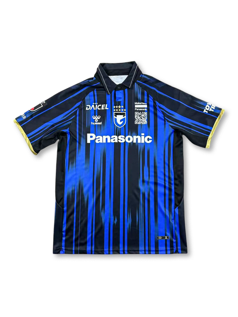 OSAKA ストライプ ユニフォーム 2025-2026-gamba-osaka-home-