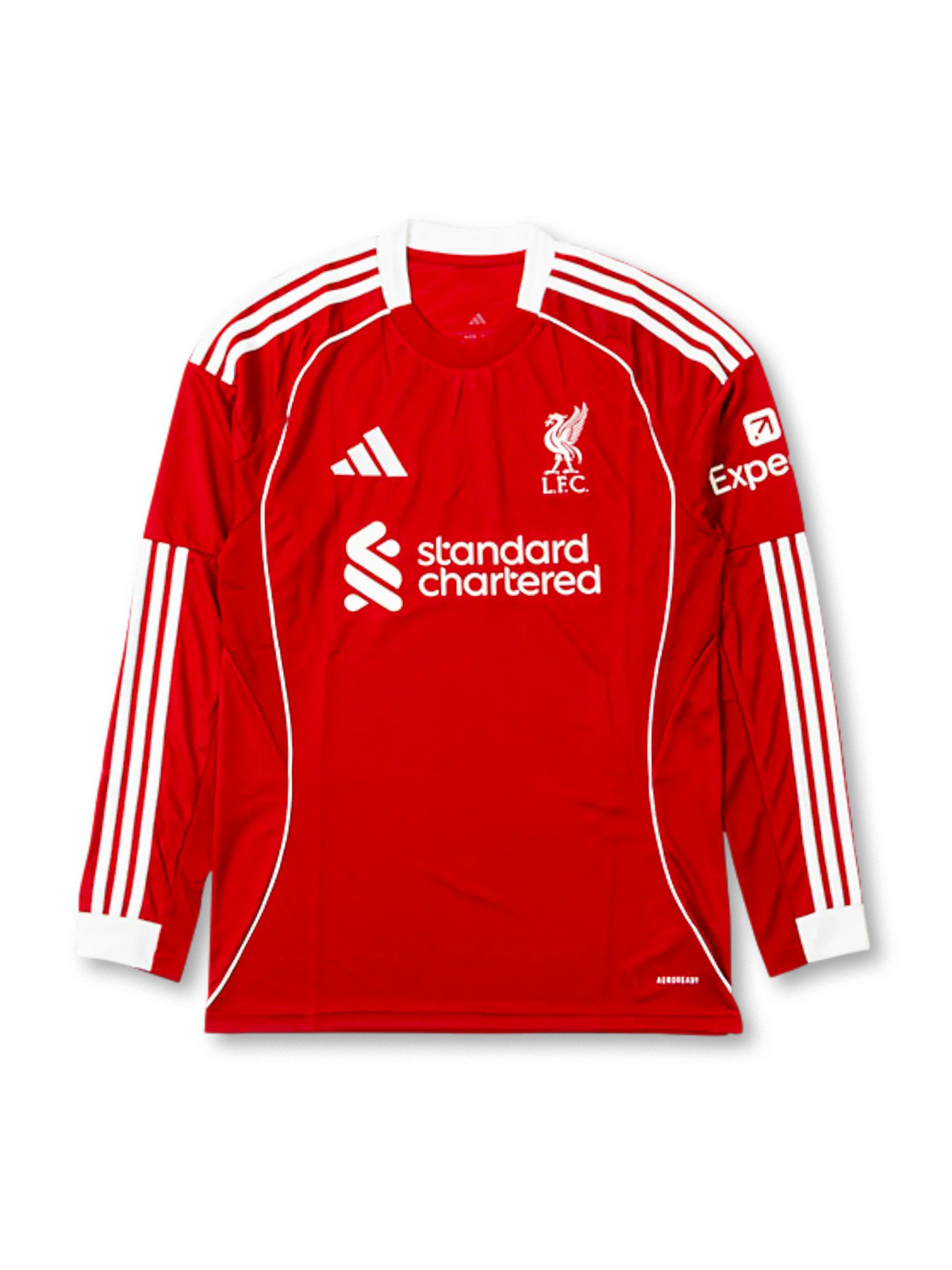 2025-2026年 リヴァプール ホーム ロングスリーブユニフォーム-KICKO 2025-2026年 リヴァプール ホーム ロングスリーブユニフォーム-KICKO