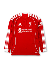 2025-2026年 リヴァプール ホーム ロングスリーブユニフォーム-KICKO