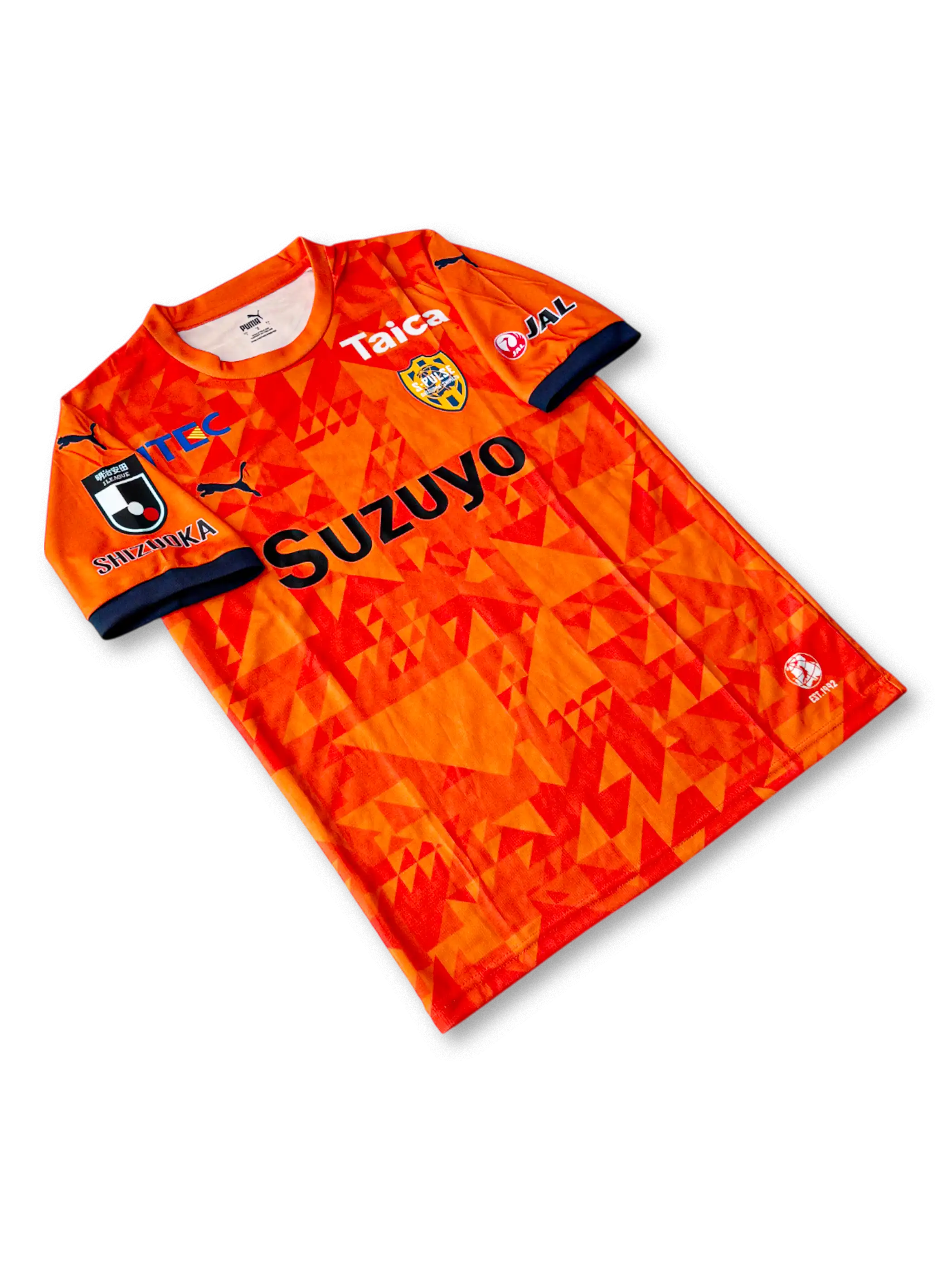 2025–2026 清水エスパルス ホーム オレンジジオメトリック-KICKO