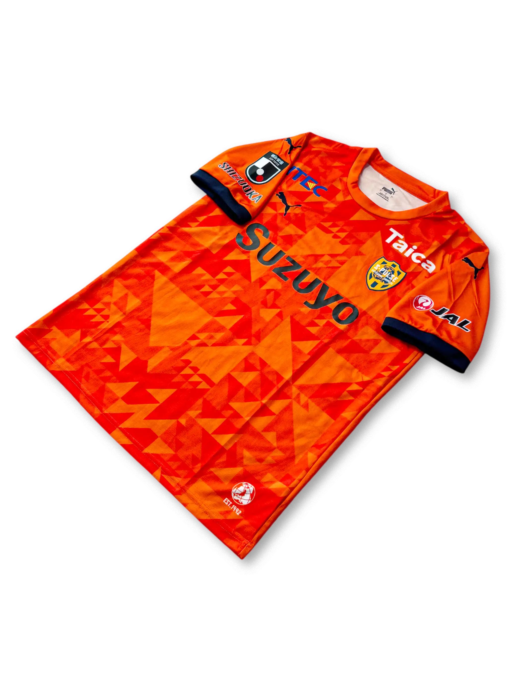 2025–2026 清水エスパルス ホーム オレンジジオメトリック-KICKO