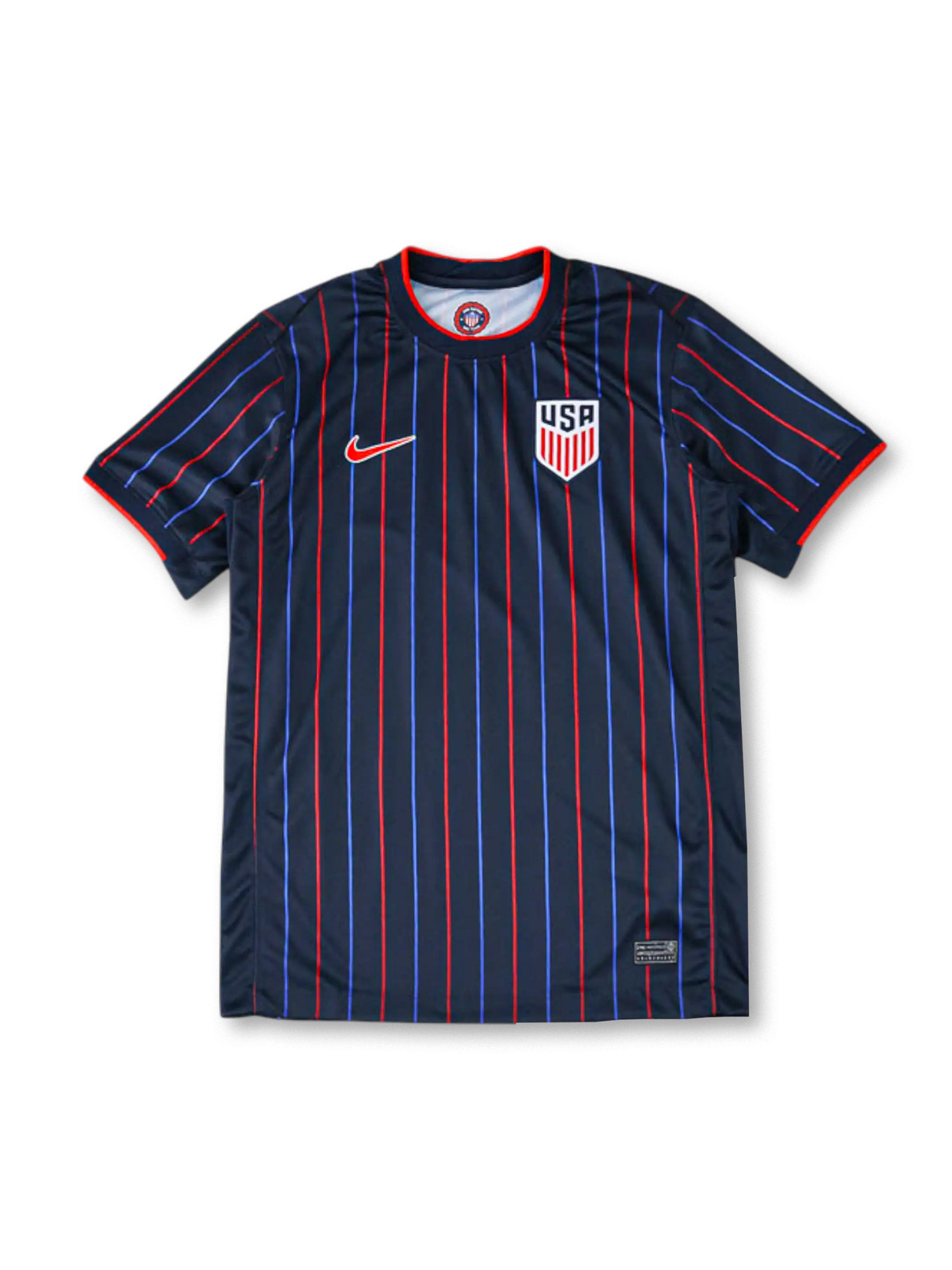 2025-26年アメリカ代表 アウェイユニフォーム 前面