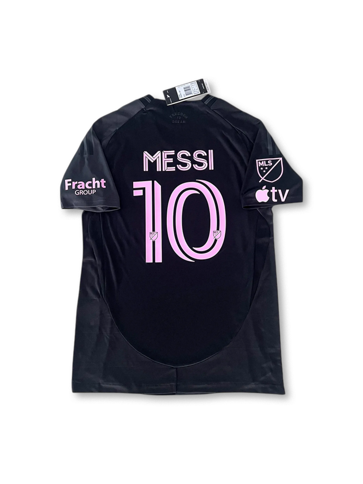 2025-26シーズン インテル・マイアミアウェイユニフォーム、リオネル・メッシサイン入り10番、MLS公式試合用デザイン