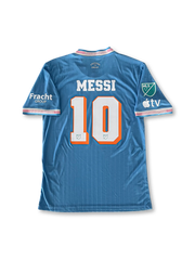 2025-26シーズン インテル・マイアミセカンドアウェイユニフォーム、リオネル・メッシサイン入り10番、MLS公式試合用デザイン