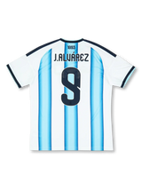 2026-27年 アルゼンチン代表 ホームユニフォーム J.アルバレス 9番