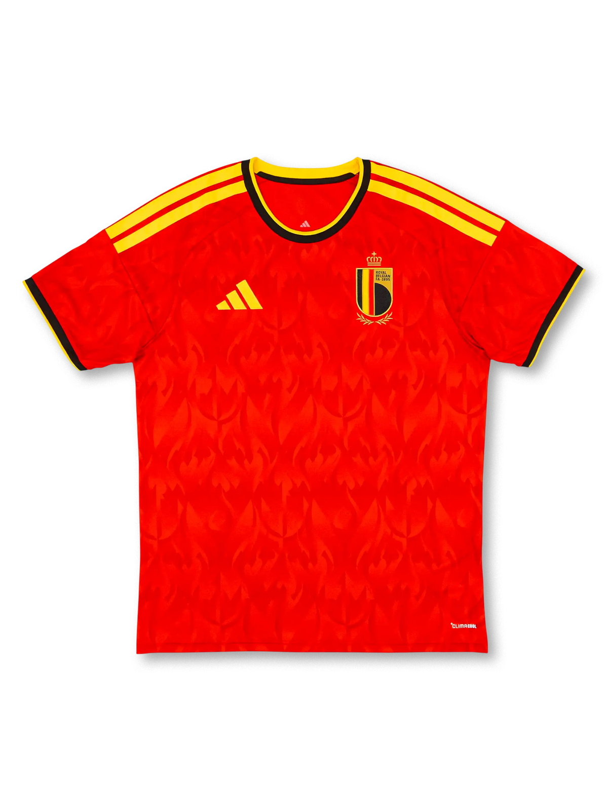 2026-27年ベルギー代表ホームユニフォーム前面