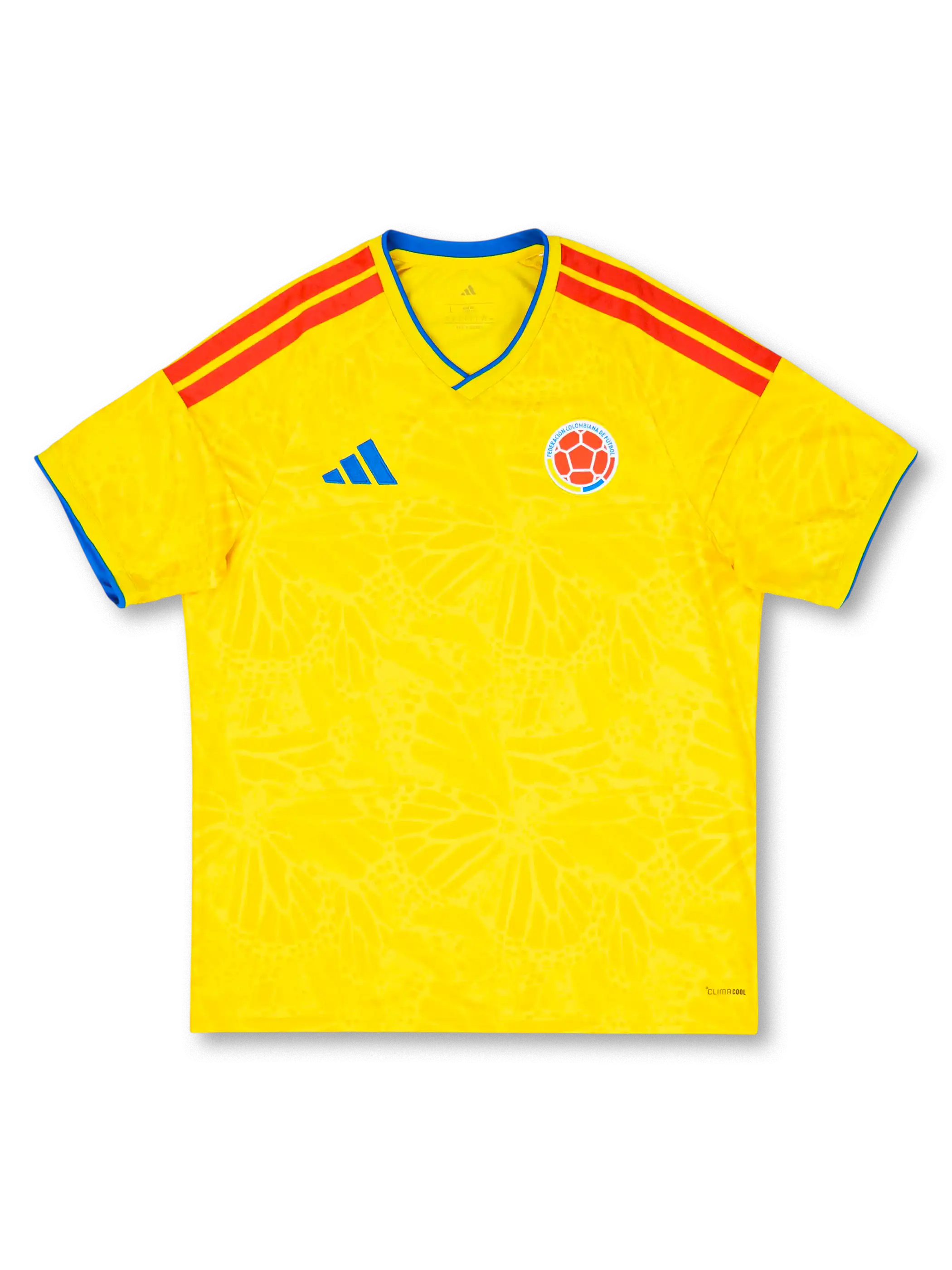 2026-27年コロンビア代表ホームユニフォーム前面