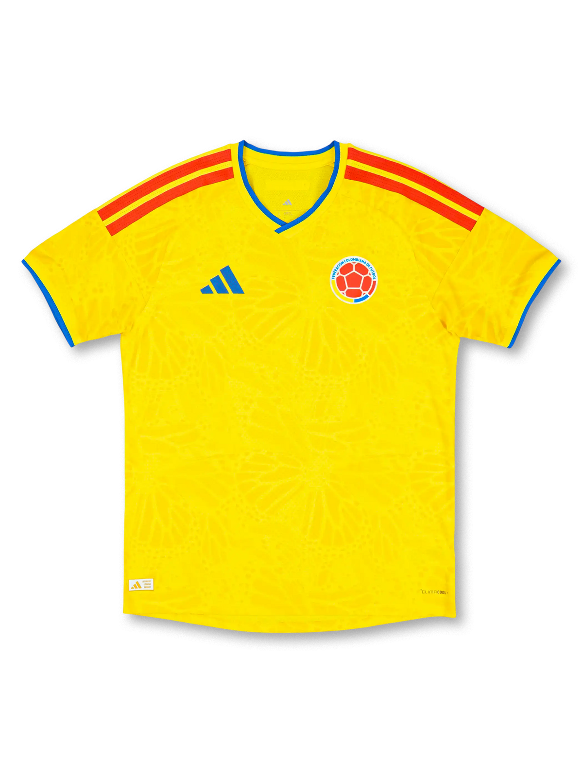 2026-27年コロンビア代表ホームオーセンティックユニフォーム前面