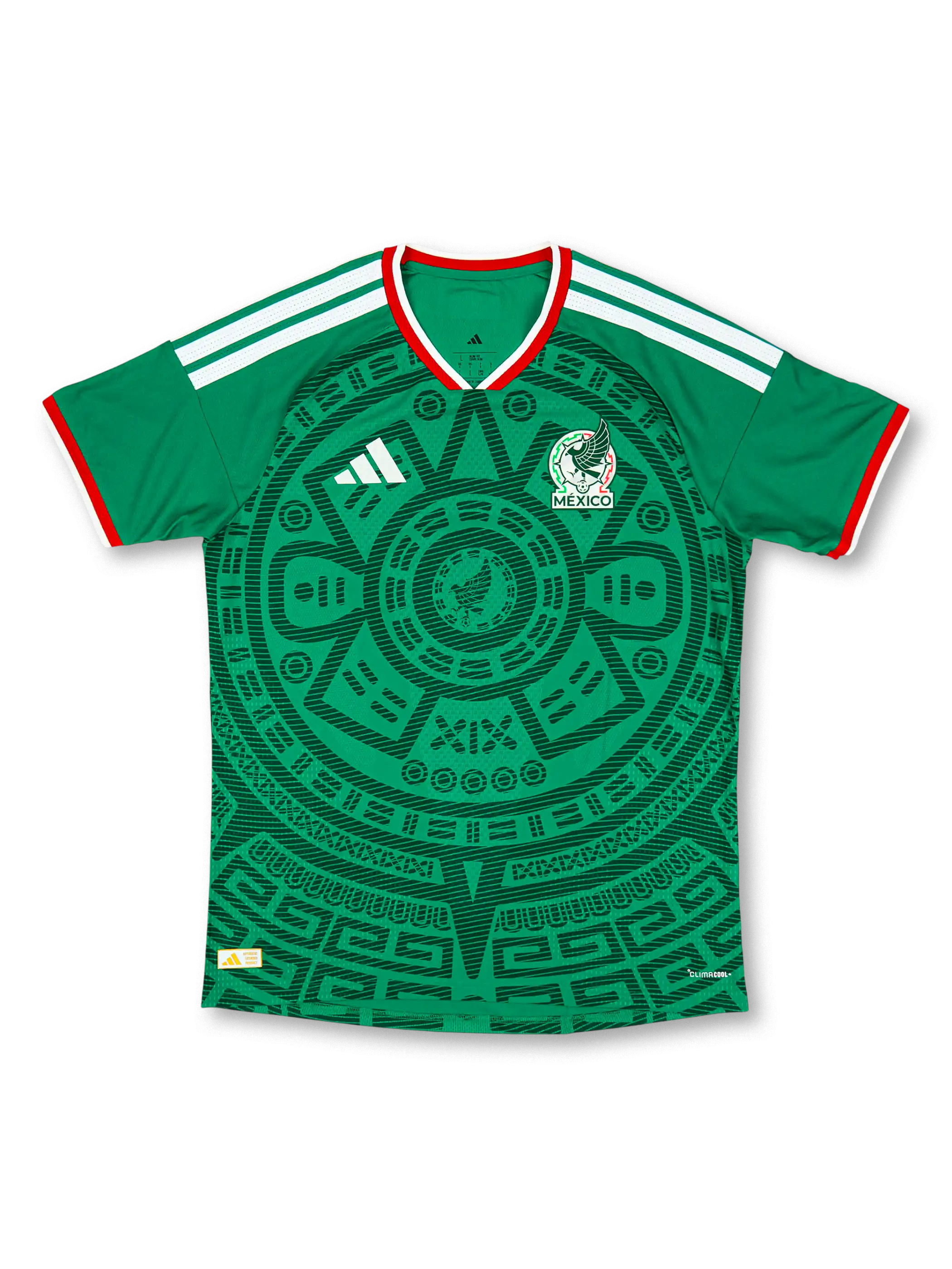 2026-27年メキシコ代表ホームオーセンティックユニフォーム前面