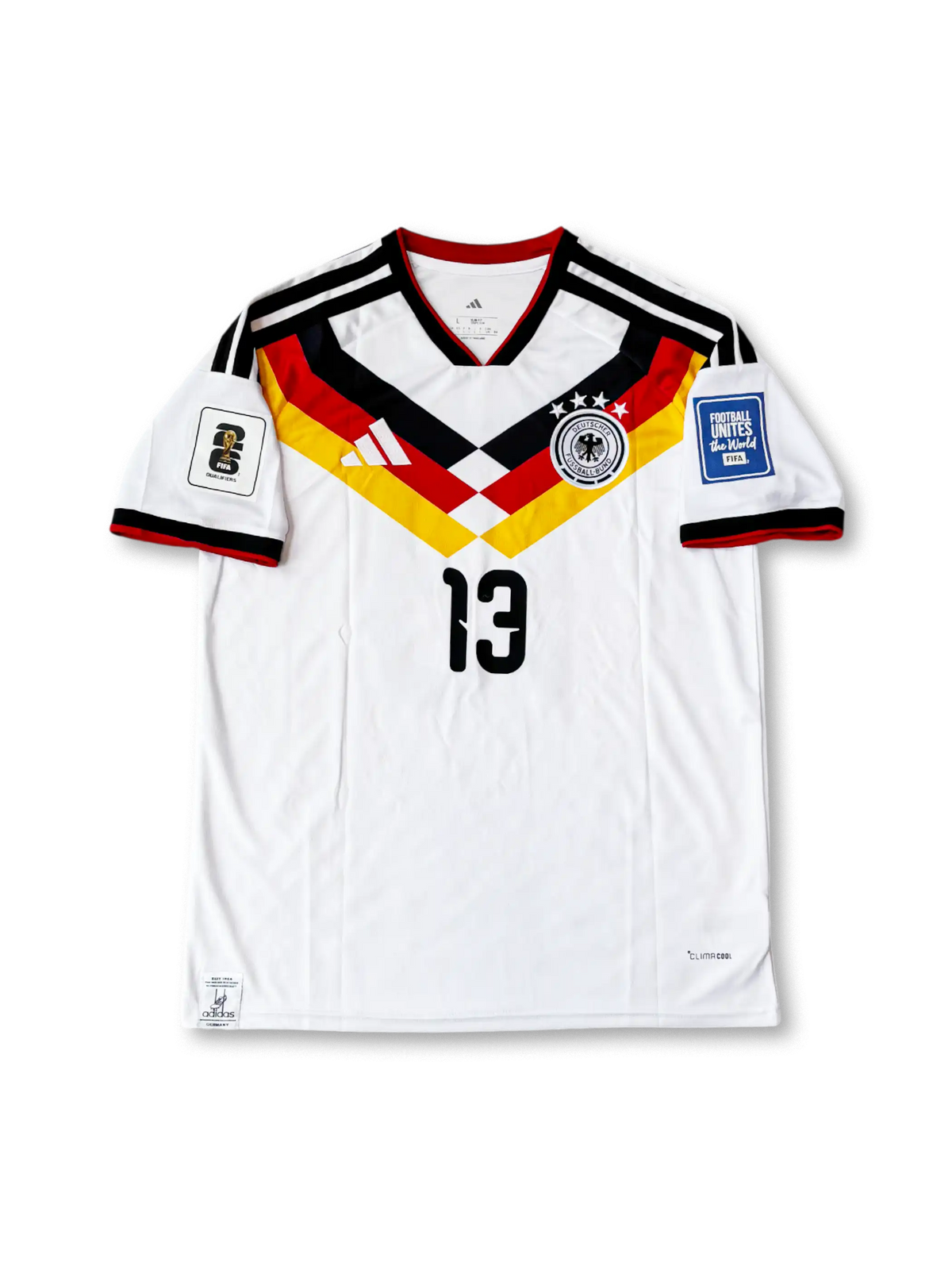 2026年 ドイツ代表 ホームユニフォーム ミュラー 13番 -KICKO – Kicko 2026年 ドイツ代表 ホームユニフォーム ミュラー 13番 -KICKO – Kicko