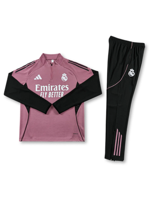 2026 レアル・マドリード トレーニングトップ＆パンツ パープル-KICKO