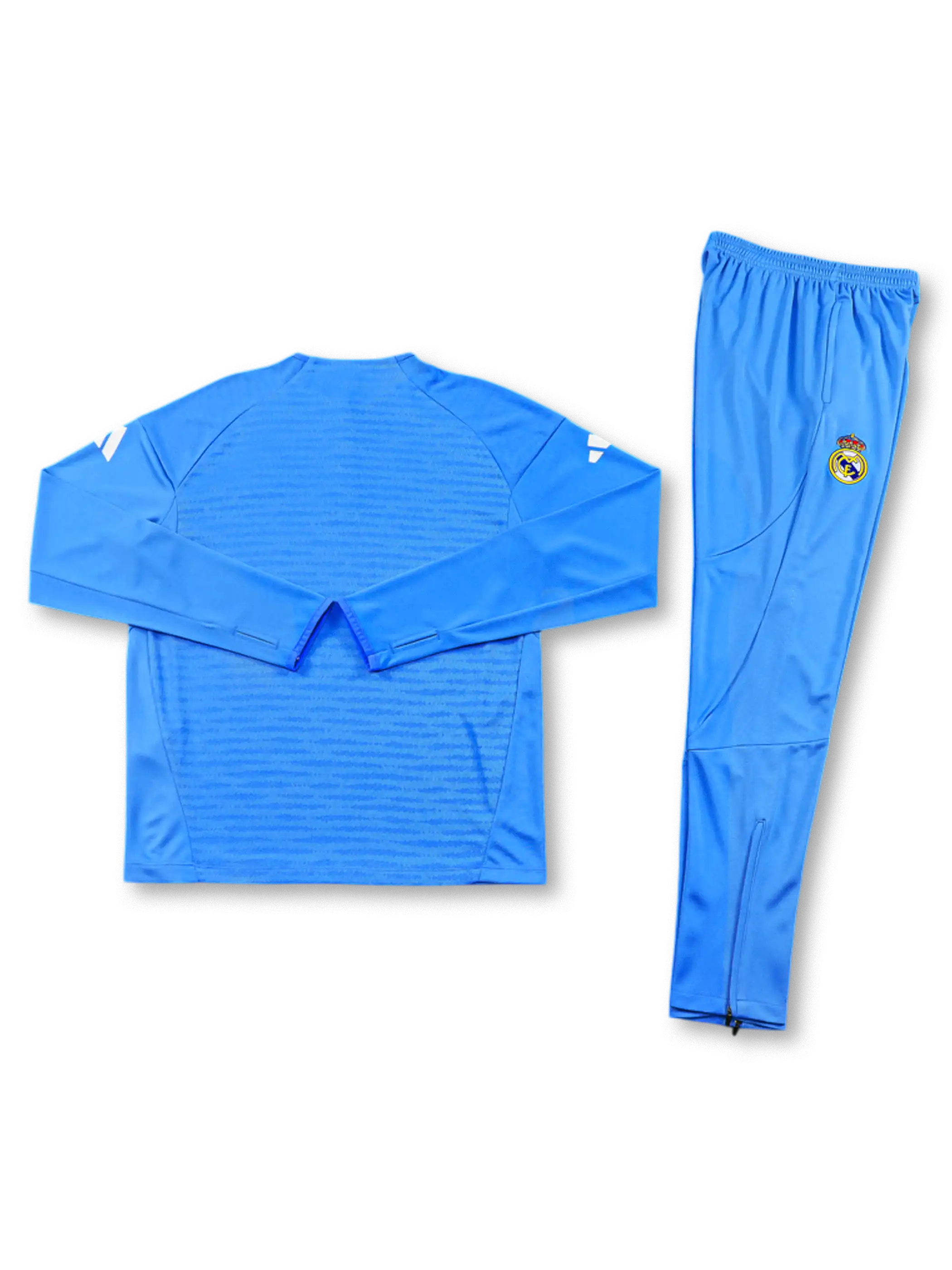 2026 レアル・マドリード トレーニングスーツ 浅ブルー-KICKO – Kicko