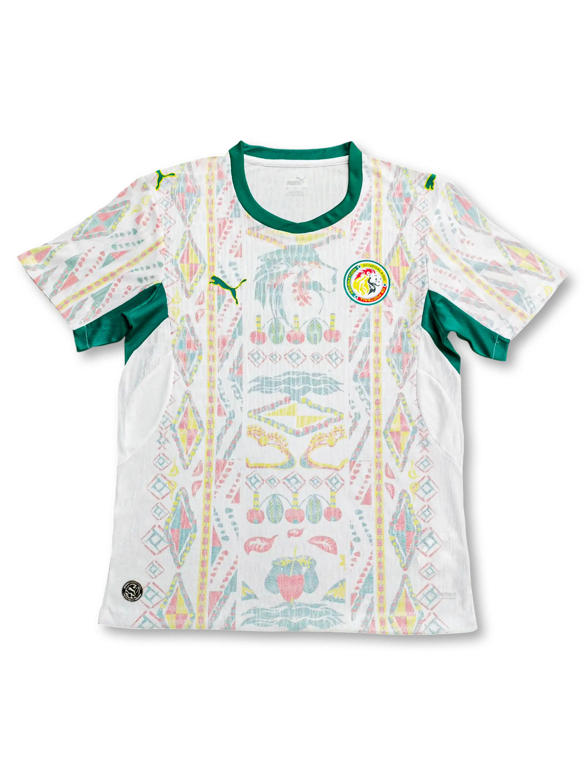 状態良好　mitre 94-95 カメルーン代表 ホームユニフォーム カメルーン代表 2022 公式ユニフォーム ホーム 半袖 マーキングなし