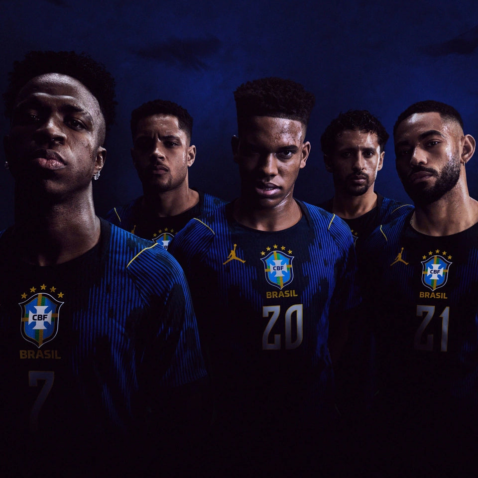 Jordan Brand × ブラジル代表——飛人標識が、セレソンのユニフォームに初めて刻まれた。
