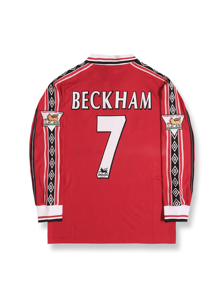 98/99 マンチェスター・ユナイテッド ホーム ベッカム 7番 - トレブル 98/99 マンチェスター・ユナイテッド ホーム ベッカム 7番 - トレブル