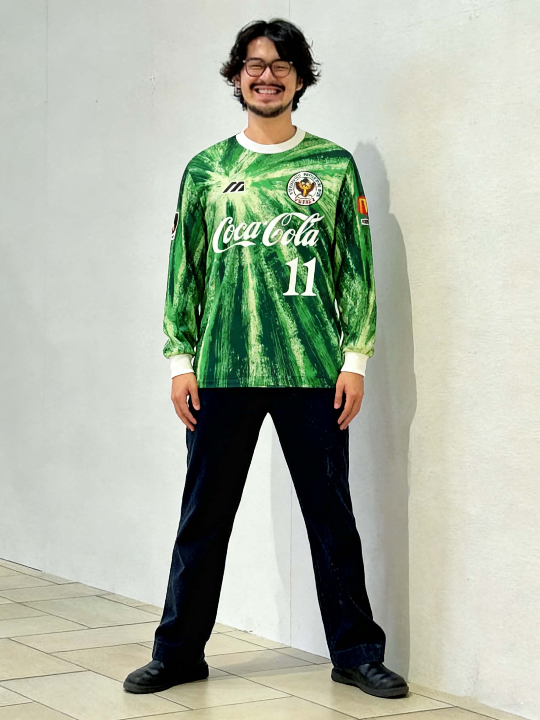 1993-94年 ヴェルディ川崎 ホーム マッチ仕様 シャツ 11番-KICKO – Kicko