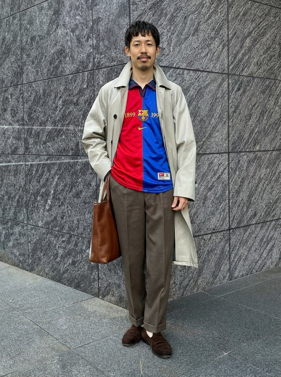 FCバルセロナ 1999年 創立100周年 ホーム 長袖ユニフォーム-KICKO