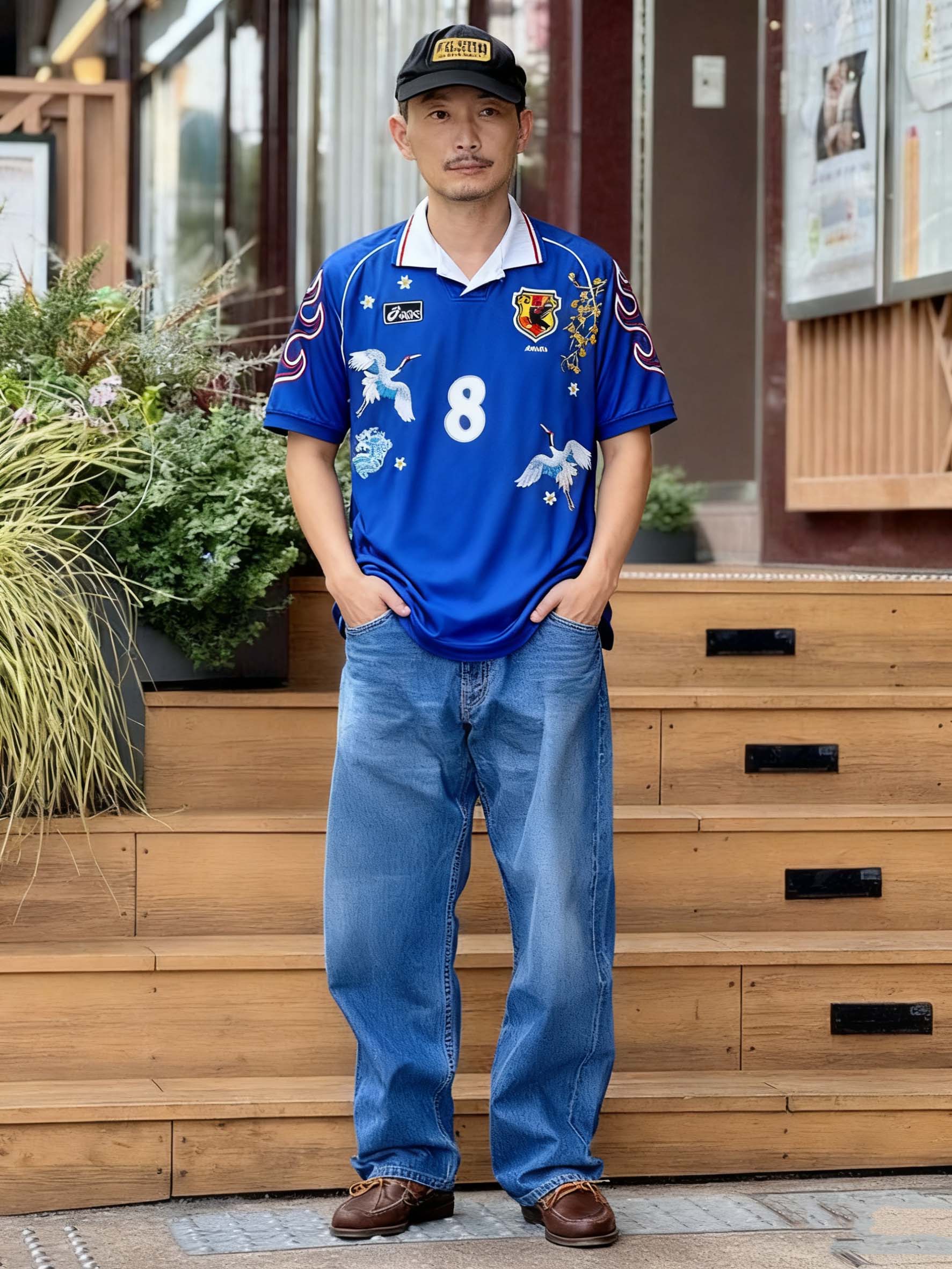 1998年 日本代表 ホームユニフォーム（手刺繍スペシャルモデル）-KICKO