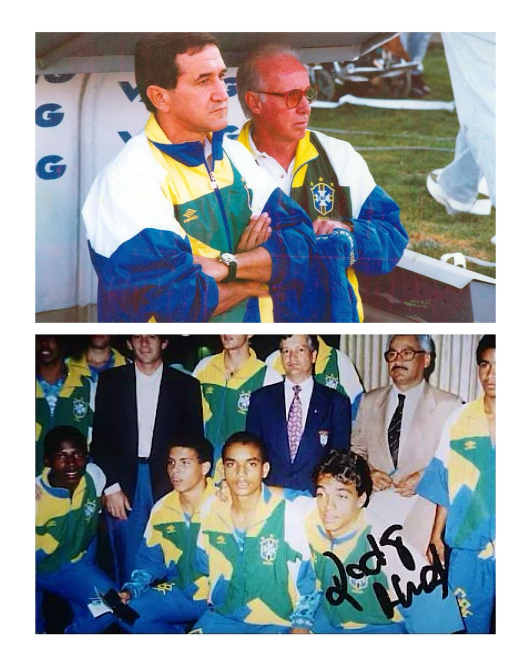 ブラジル代表 Umbro ヴィンテージ トラックジャケット 1993-94-KICKO