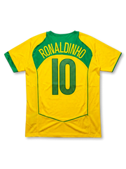 ブラジル代表 2004 ホームジャージ ロナウジーニョ #10