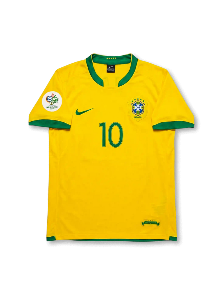 Brazil 2006 Home Jersey Ronaldinho #10 ブラジル代表 2006 ホーム