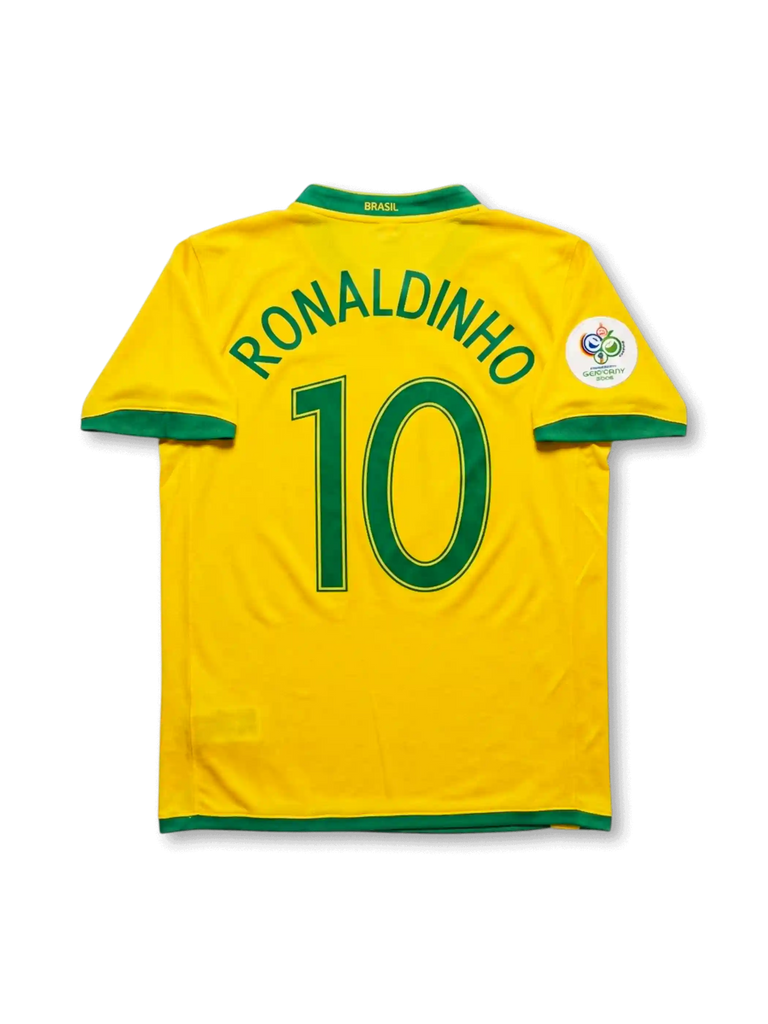 ブラジル代表 2006 ホームジャージ ロナウジーニョ #10-KICKO – KICKO