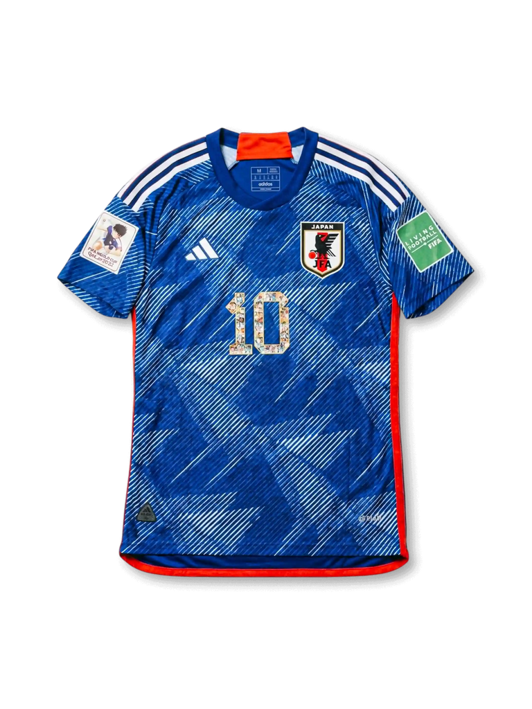 adidas 日本代表 キャプテン翼 シャツ S Japan 2022 Home Jersey Captain Tsubasa #10 日本代表 2022 ホーム