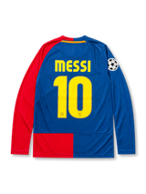 08-09 バルセロナ メッシ 背番号10 長袖 シャツ 2008-09 バルセロナ UEFAチャンピオンズリーグ決勝 長袖シャツ メッシ