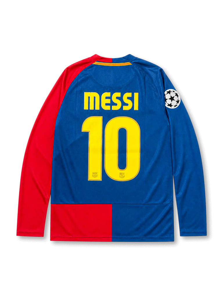 2008-09 バルセロナ UEFAチャンピオンズリーグ決勝 長袖シャツ メッシ
