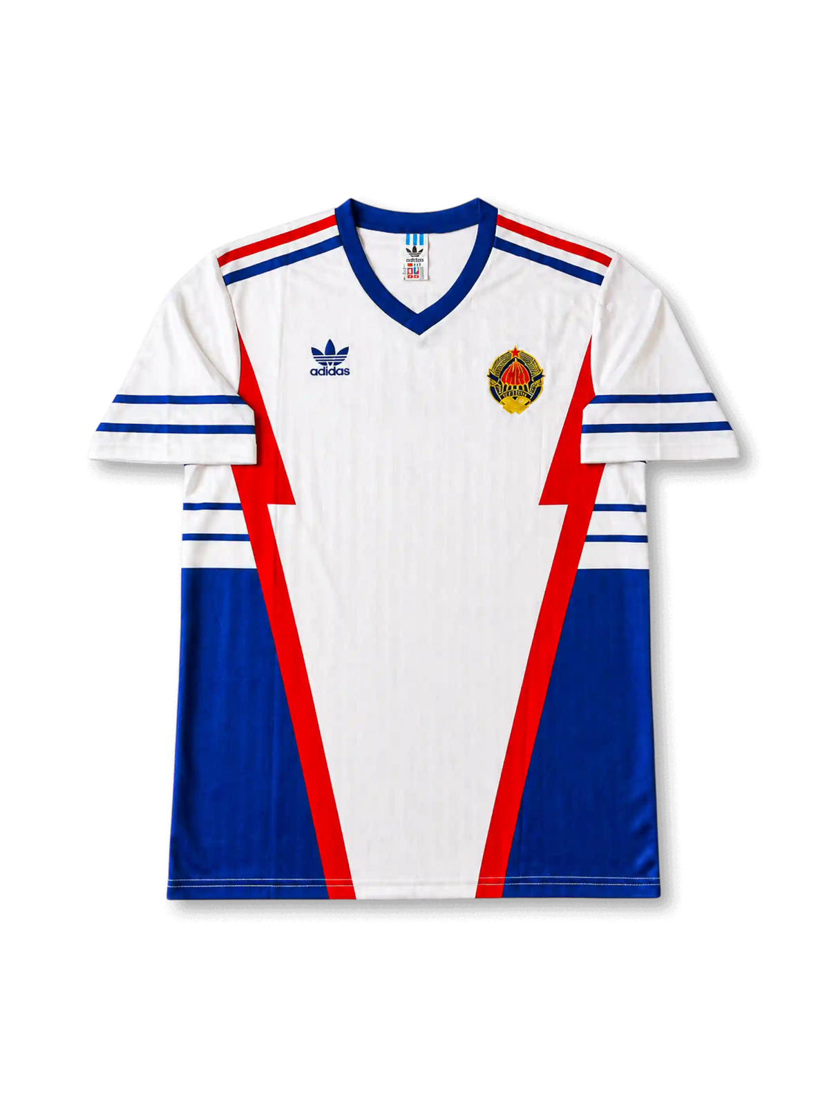 90s adidas ユーゴスラビア代表 1998年 W杯 ユニフォーム 17番 中古】アディダス サッカー 1998 フランス ワールドカップ FSJ